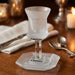 Crystal Kiddush Cup 16 cm Contain 100ml // 3.4oz