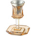 Crystal Kiddush Cup 16 cm Contain 100ml // 3.4oz