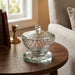 Crystal Salt & Pepper Holders 7 cm - Silver