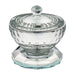 Crystal Salt & Pepper Holders 7 cm - Silver