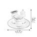 Ceramic Havdala Set 20 cm