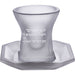 Crystal Kiddush Cup Without Leg 9 cm Contain 100ml // 3.4oz