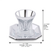 Crystal Kiddush Cup Without Leg 9 cm Contain 100ml // 3.4oz