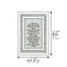 Glass Frame "Asher Yatzar" 25x35 cm- Sepharadic - with Stones