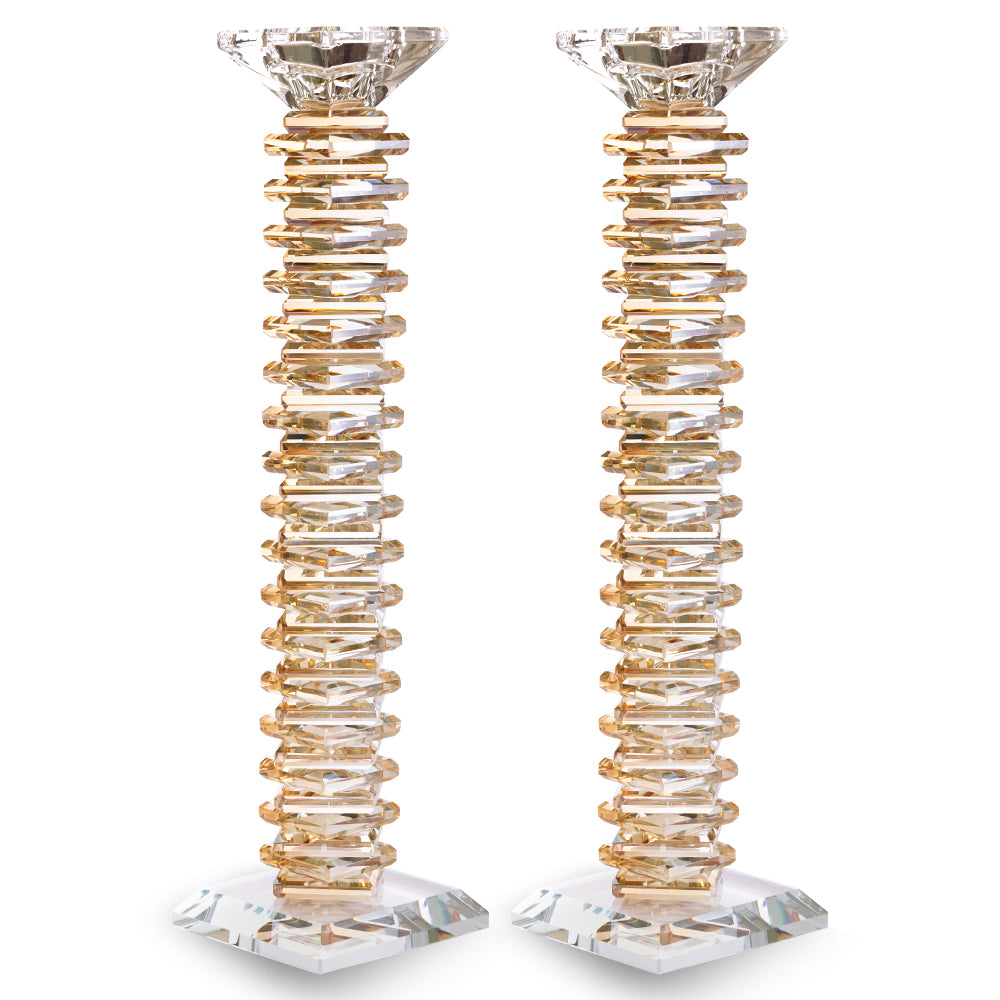 Crystal Candlesticks 32 cm