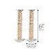Crystal Candlesticks 32 cm
