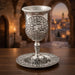 Nickel Kiddush Cup 16 cm- with Stem