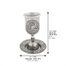 Nickel Kiddush Cup 16 cm- with Stem