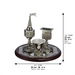 Mahogany Havdalah Set 4 pcs