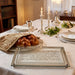 Glass Challah Tray 43*30 cm
