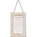 Glass Candle Lighting Blessing 13*21 cm