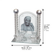 Crystal Candlesticks 18x16.5 cm- "Baba Sali"