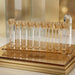 Elegant Crystal Menorah 16*39 cm