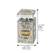 Crystal Besamim Holder 8*6 cm with Plaque