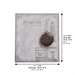 Cardboard Havdalah Blessing with Basil Besamim 18*16 cm