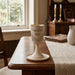 Polymer Kiddush Cup 15 cm with stem & Saucer