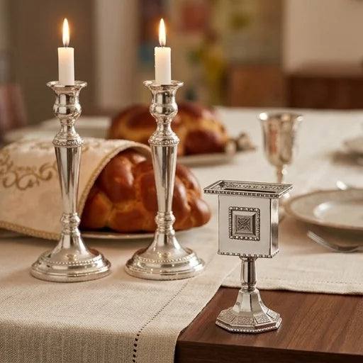 Nickel Havdalah -star Of David 11cm