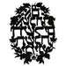 Metal Laser Cut English Home Blessing 16*11 cm