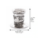 Nickel Kiddush Cup 9 cm- Stemless Contain 130ml // 4.3oz
