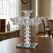 Crystal 5 Branch Candlesticks 19.5 cm