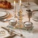 Crystal Salt & Pepper Holders 13 cm