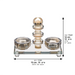 Crystal Salt & Pepper Holders 13 cm