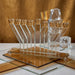 Crystal Elegant Menorah 21*33 cm