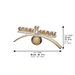 Elegant Crystal Menorah 14*33 cm