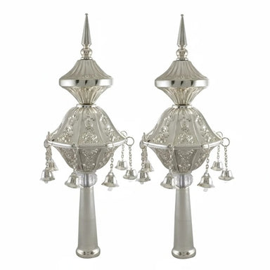 Pair of Rimonim for Torah 32 cm- Silver