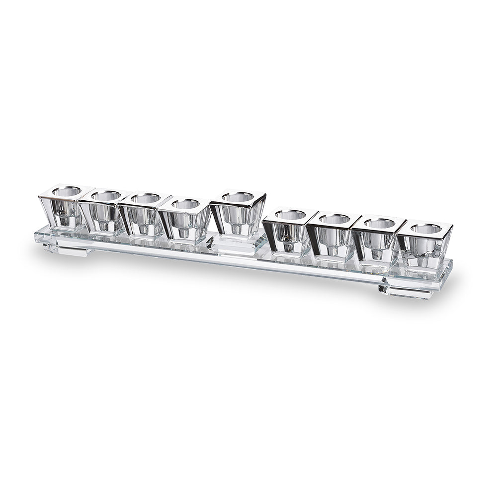 Elegant Crystal Menorah 28*7 cm