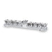 Elegant Crystal Menorah 28*7 cm