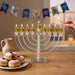 Crystal Elegant Menorah 21 cm
