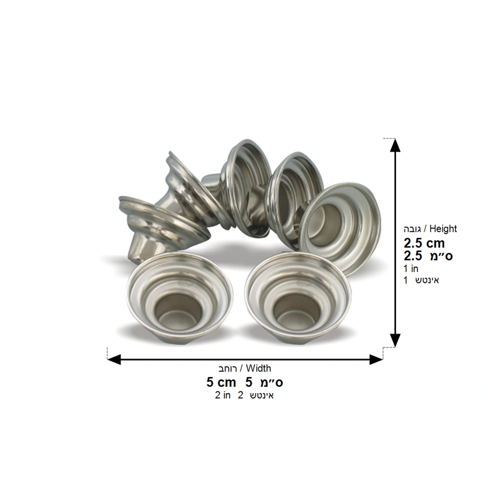 Nickel Oil /Candle Holder