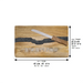 Challah Tray with Knife 41x28 cm - Gray