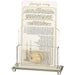 Crystal Benchers Display 21*16 cm with 4 Blessings - Sephardic