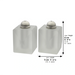 Crystal Salt & Pepper Set 7 cm - Matte