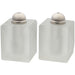 Crystal Salt & Pepper Set 7 cm - Matte
