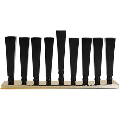 Aluminum Menorah 30*14 cm, Gold Colors