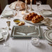 Glass Challah Tray 45*30 cm
