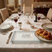 Glass Challah Tray 45*30 cm