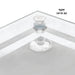 Glass Challah Tray 45*30 cm