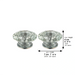 Crystal Candlesticks 4*7.5 cm - Silver