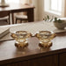 Crystal Candlesticks 4*7.5 cm - Gold