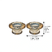 Crystal Candlesticks 4*7.5 cm - Gold