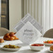 Lucite Stand 7 pcs Bencher 25*22 cm- Ashkenaz Food Blessing, Marble