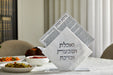 Lucite Stand 7 pcs Bencher 25*22 cm- Ashkenaz Food Blessing, Marble
