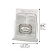Lucite Benchers Display 17*22 cm with 6 Blessings - Sephardic
