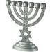 Menorah Pewter Finish 10 cm