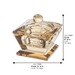Crystal Salt Holder 6*4 cm