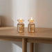 Crystal Candlesticks 17 cm- Gold Color